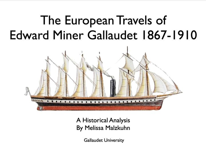 book title A Historical Analysis By Melissa Malzkuhn, with an image of a 7-sail single steam pipe red ship